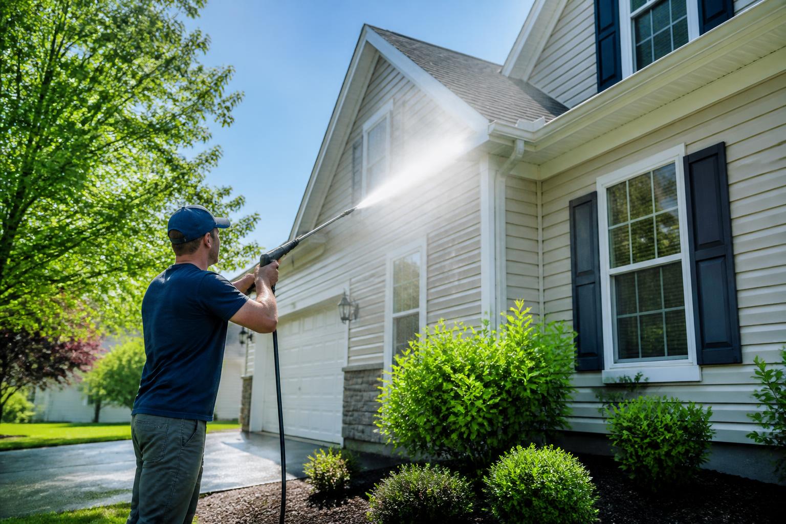 Best Time to Power Wash Your Lake County Home