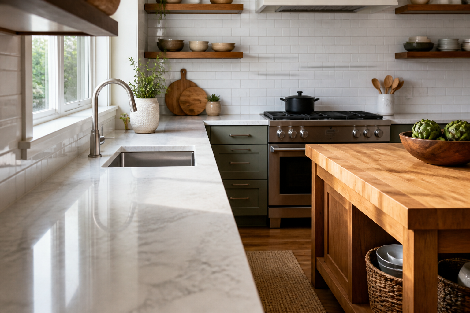 Choosing the Best Kitchen Countertops for Your Lake County Home