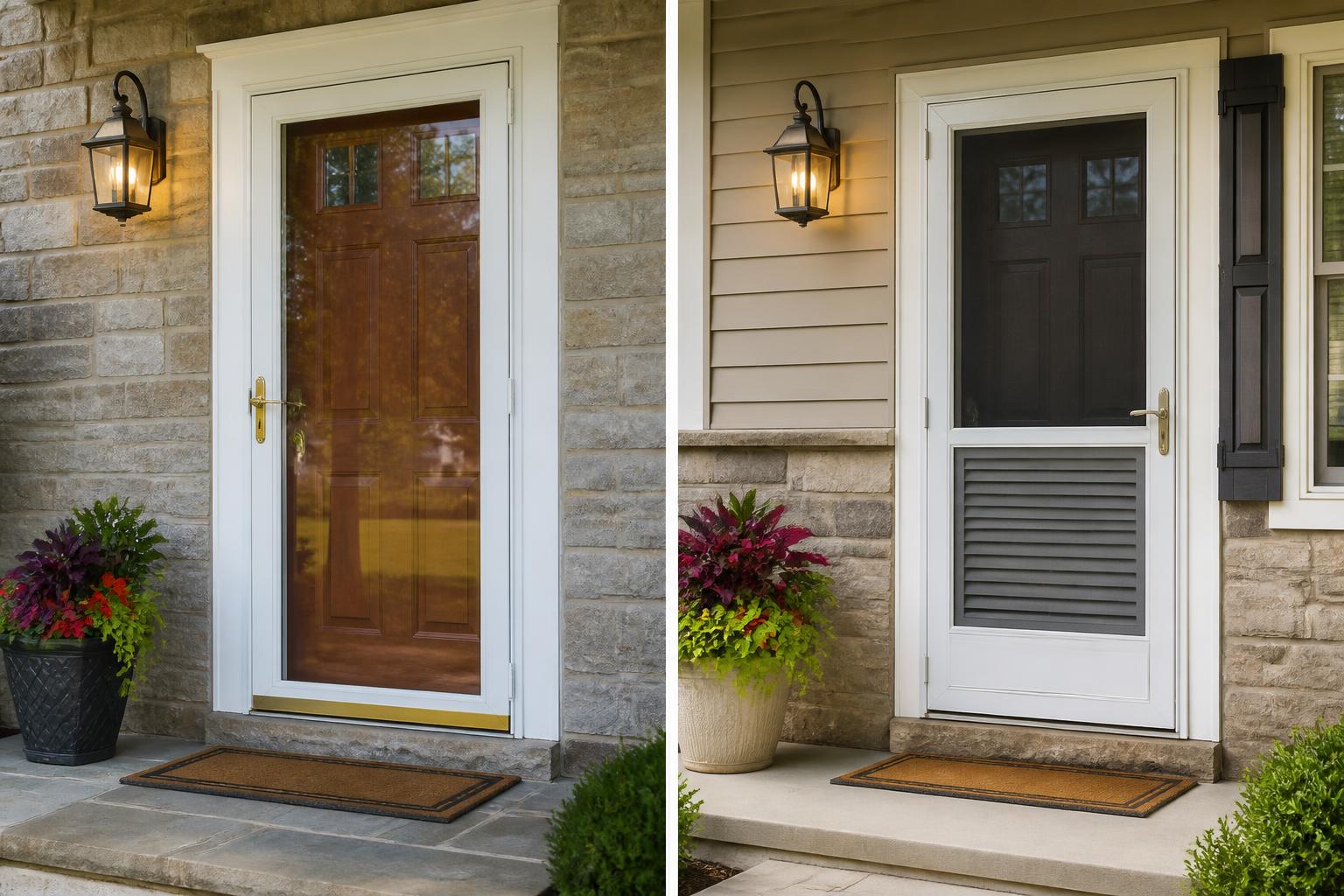 Full-View vs. Ventilating Storm Doors: How to Choose