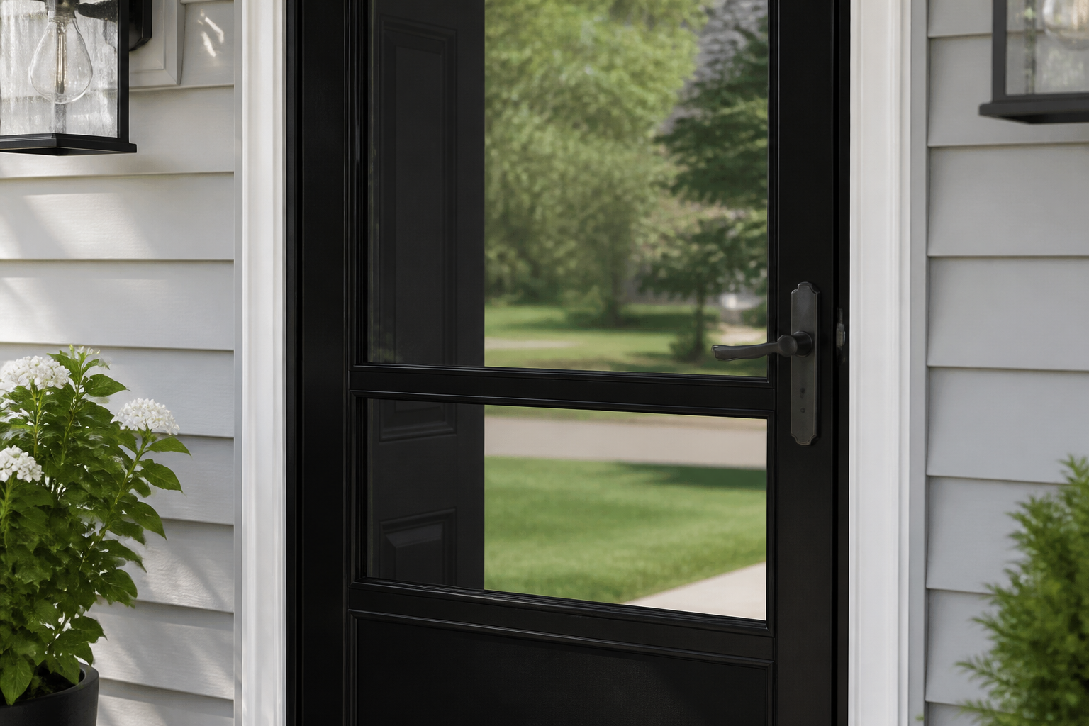 Full-View vs. Ventilating Storm Doors: Which is Best?