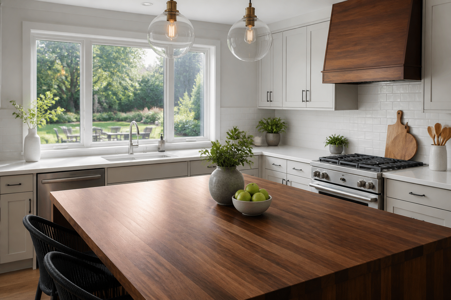 Kitchen Countertop Comparison: Quartz vs Granite vs Wood