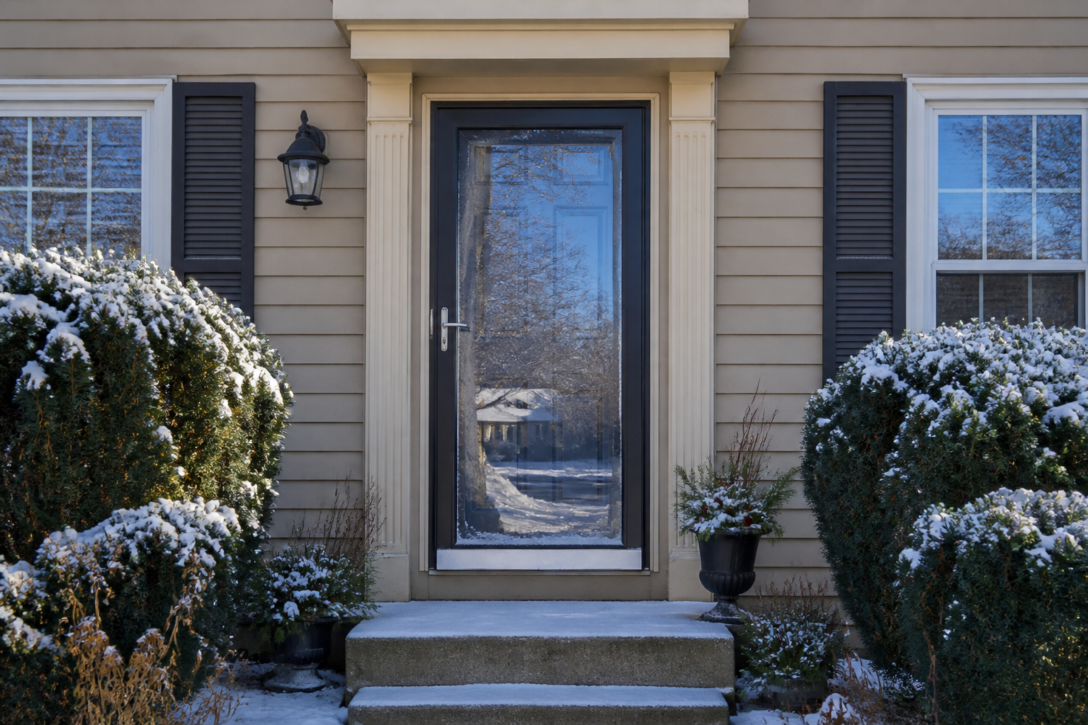 Lower Heating Bills with a Winter Storm Door