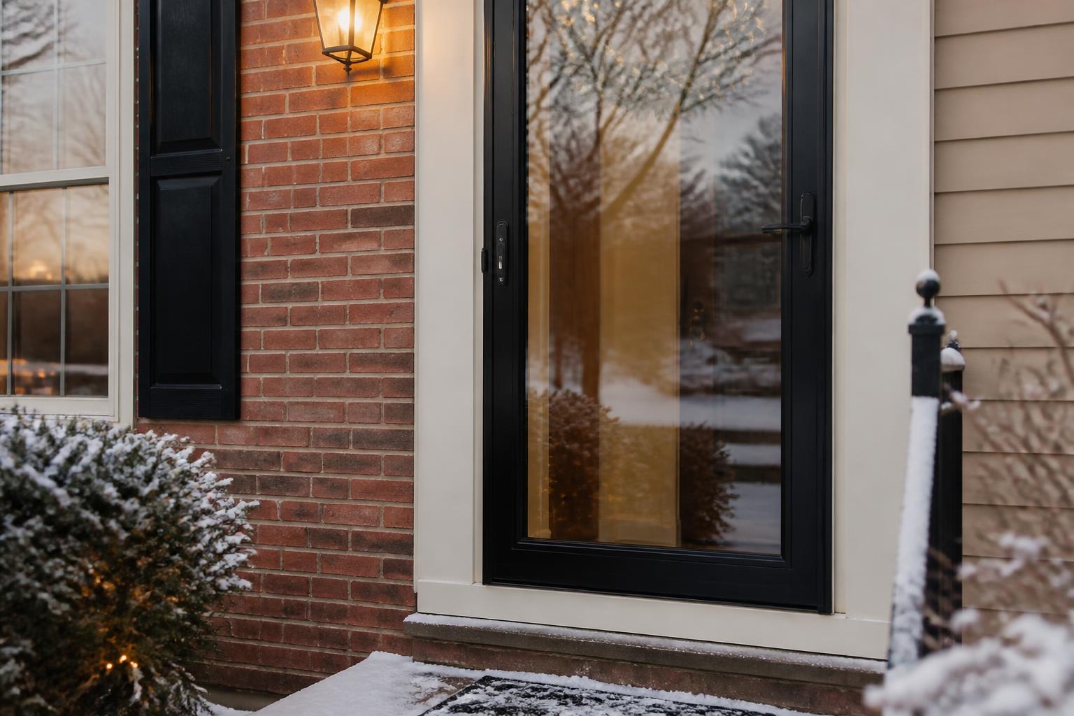 Save on Heating with a Lake County Storm Door
